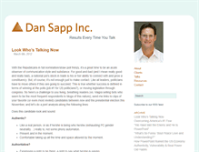 Tablet Screenshot of dansappassociates.com